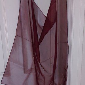 Scarf  - Free with black short sleeves top